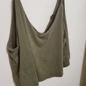 Olive Green Summer Top